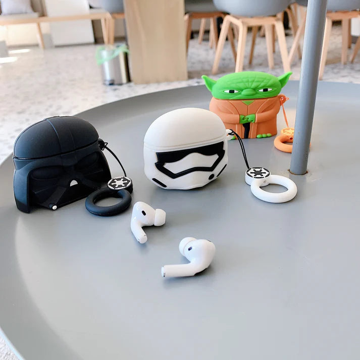Starwars Stormtrooper Airpods Cover - Premium Silicone Case