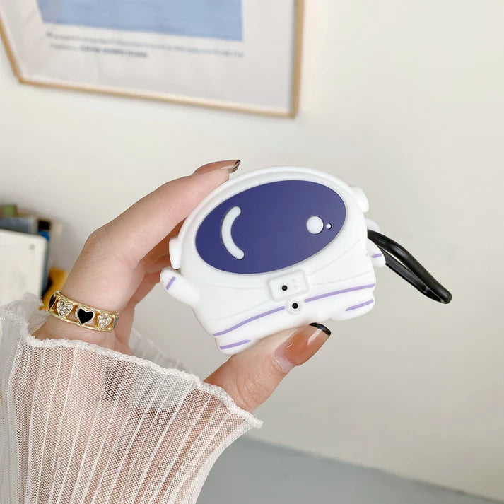 Astronaut Airpods Cover for Apple AirPods Pro - Premium Silicone Case Cover