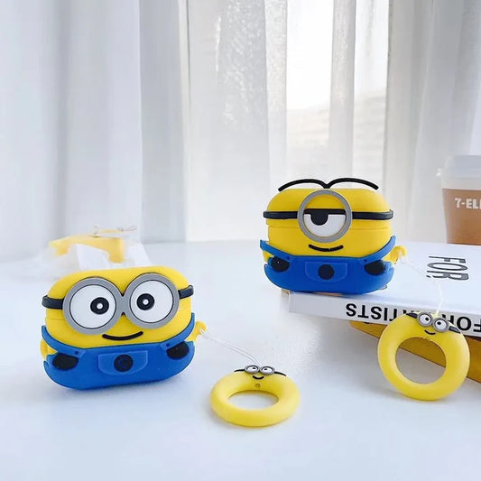 Minions Airpods Cover for Apple AirPods - Premium Silicone Case Cover